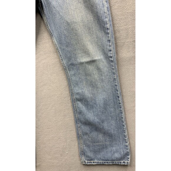 Vtg Levi’s 527 Men’s Denim Jeans Low Boot Cut Blue Distressed Size 36X34 - Picture 13 of 16